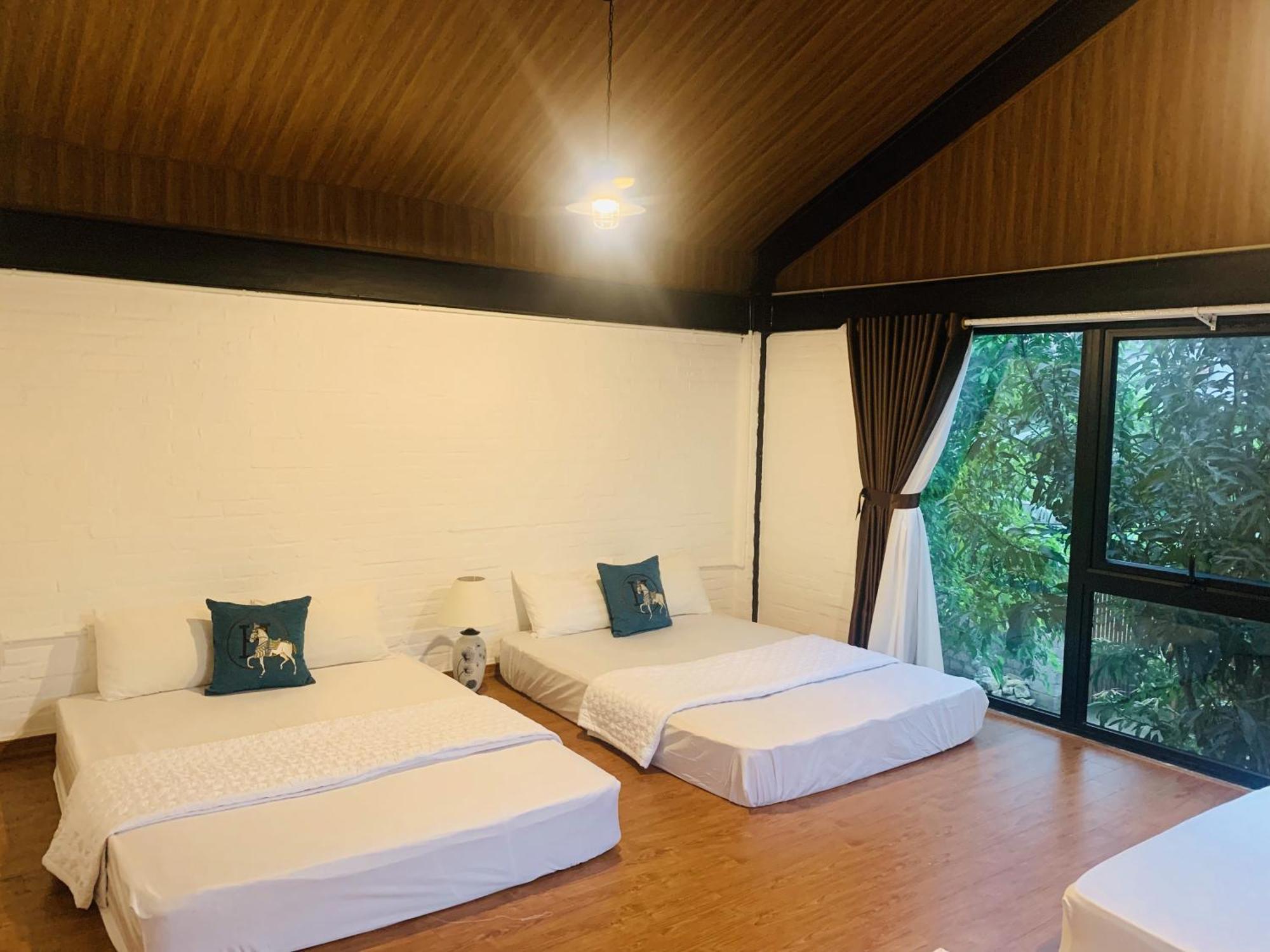 Dinh Gia Home Villa & Resort نينه بينه الغرفة الصورة