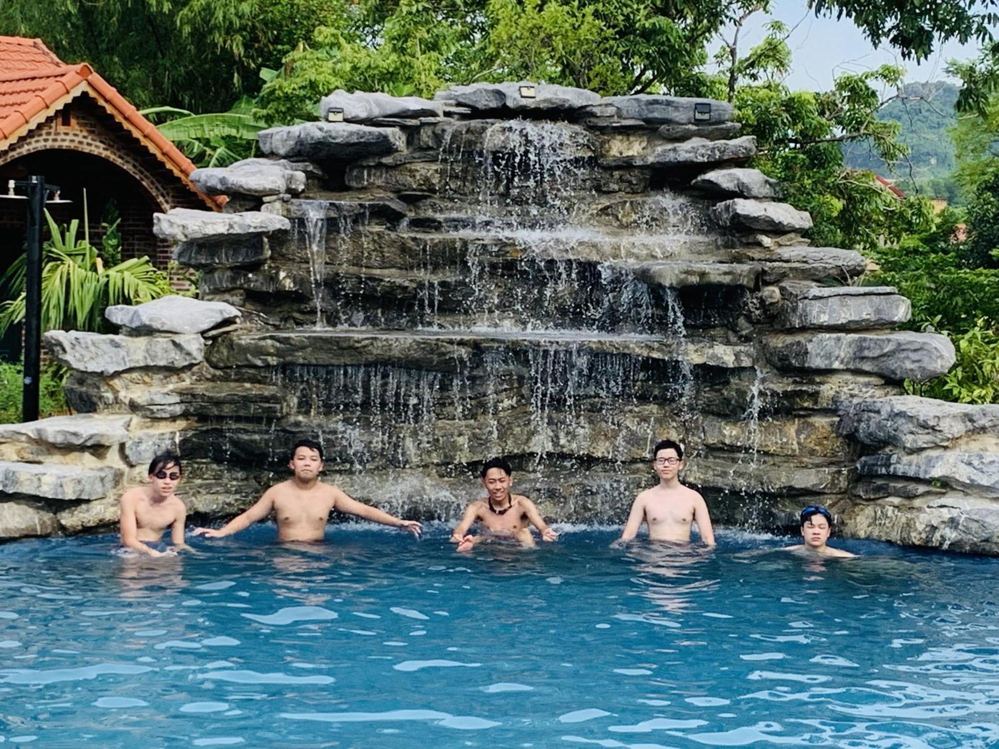 Dinh Gia Home Villa & Resort نينه بينه الغرفة الصورة