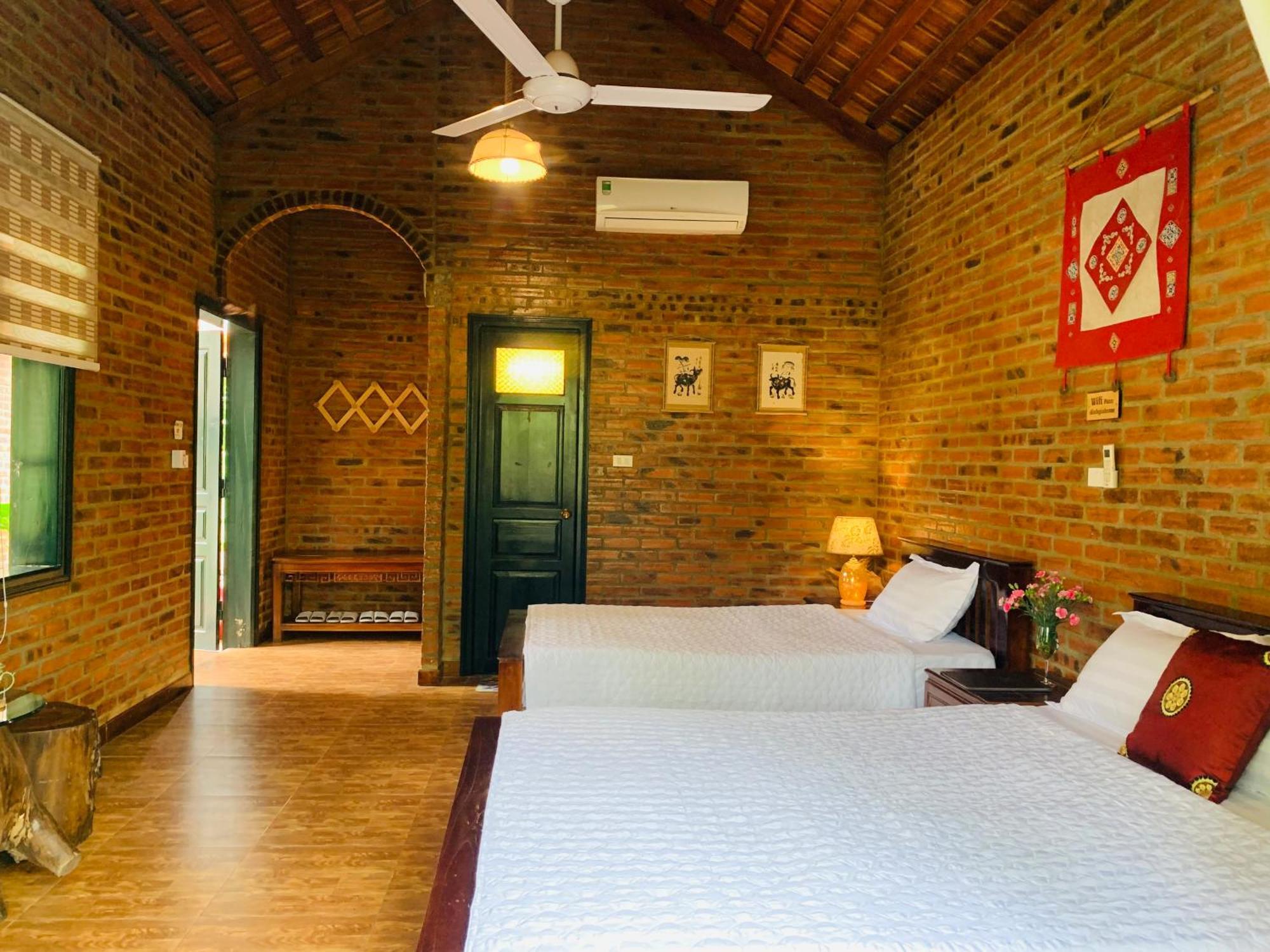 Dinh Gia Home Villa & Resort نينه بينه الغرفة الصورة