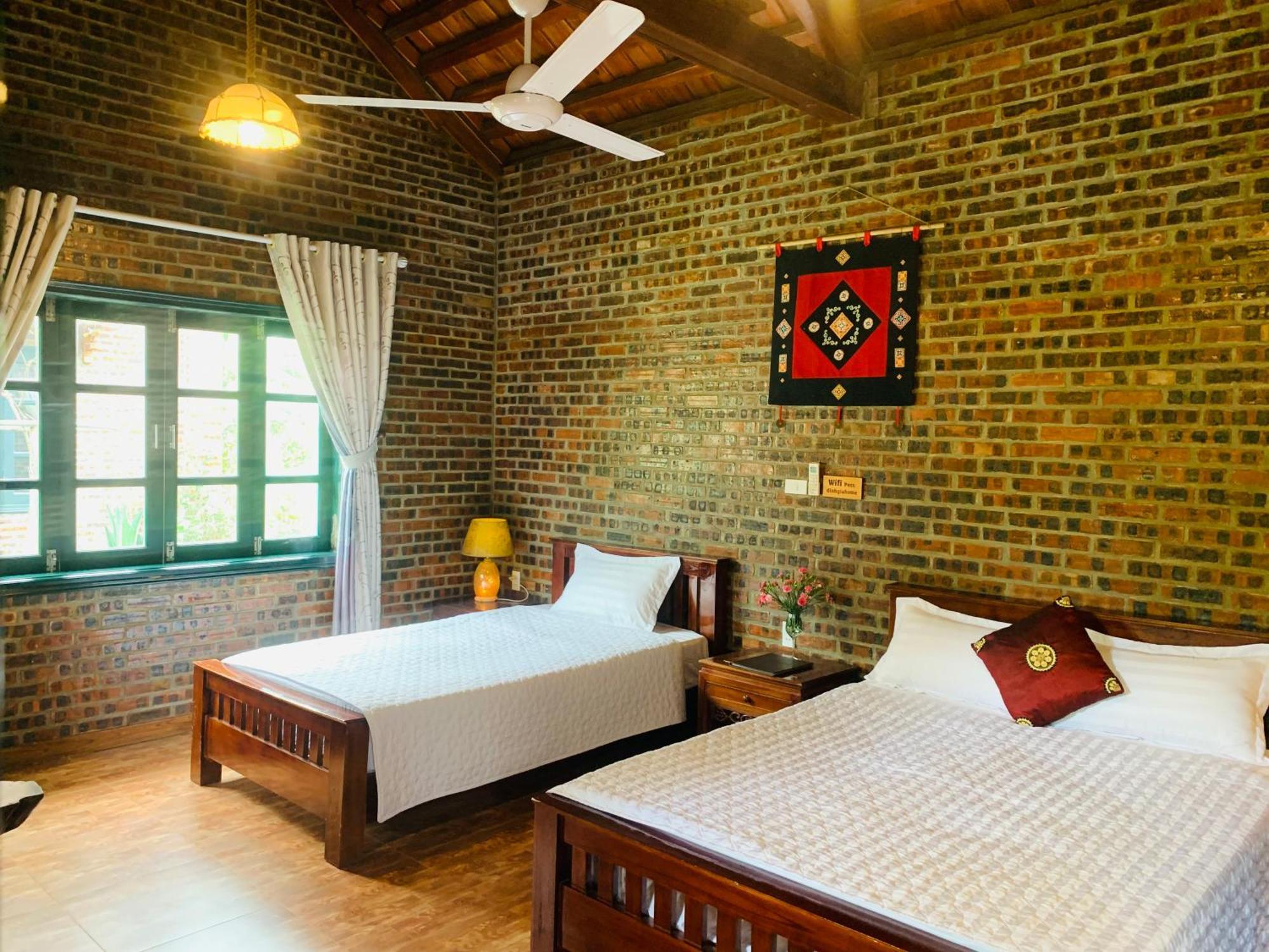 Dinh Gia Home Villa & Resort نينه بينه الغرفة الصورة